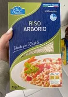 चीनी की मात्रा Riso Arborio