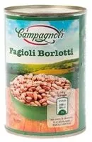 Sokerin määrä sisällä Fagioli borlotti