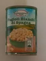 Sokerin määrä sisällä Fagioli bianchi di spagna