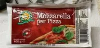 चीनी की मात्रा Mozzarella per pizza
