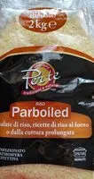 चीनी की मात्रा Riso parboiled