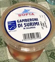 Количество сахара в Gamberoni di surimi