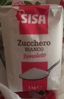 入っている砂糖の量 Zucchero bianco semolato