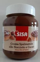 入っている砂糖の量 Crema spalmabile alle nocciole e cacao