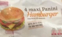 入っている砂糖の量 Maxi Panini Hamburger