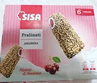 入っている砂糖の量 Pralinati anarena