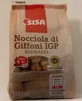 入っている砂糖の量 Nocciola di Giffoni IGP