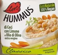 चीनी और पोषक तत्व Love hummus