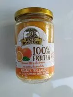 Количество сахара в Marmellata di arance