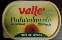 Sucre et nutriments contenus dans Valle