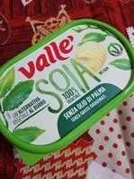 चीनी की मात्रा Burro vegetale soia