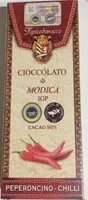 Amount of sugar in Cioccolato di Modica IGP peperoncino chili