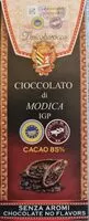 Amount of sugar in Cioccolato di modica