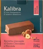 İçindeki şeker miktarı Barretta croccante al Gusto di Cioccolato