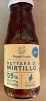 Количество сахара в Nettare di Mirtillo