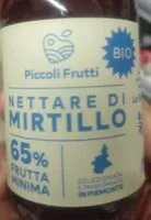Количество сахара в Nettare di mirtillo