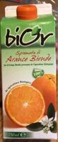 चीनी की मात्रा spremuta di arance