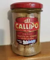 Quantité de sucre dans Filetti di tonno