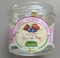 चीनी की मात्रा Yogurt ai frutti di bosco dal maso