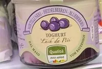 चीनी की मात्रा Yoghurt di mirtilli neri