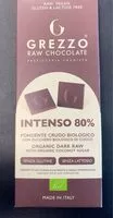 Cantidad de azúcar en Intenso 80%