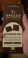 Cantidad de azúcar en Grezzo raw chocolate