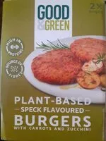含糖量 Plant based speck flavoured burgers with carrots and zucchini