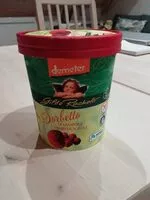 Jumlah gula yang masuk Sorbet a La Framboise