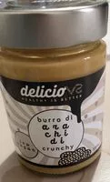 Suhkru kogus sees Burro di arachidi crunchy