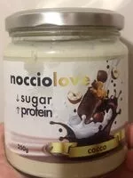 Amount of sugar in Nocciolove cocco
