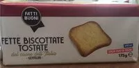 Количество сахара в Fette biscottate tostate