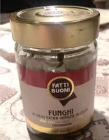 Количество сахара в Funghi in olio extra vergone di oliva