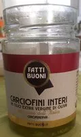 Количество сахара в Carciofinini interi