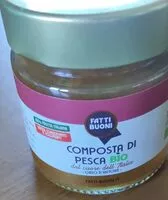 Количество сахара в Composta di pesca bio