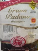Quantité de sucre dans Grana padano