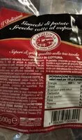 Quantité de sucre dans Gnocchi di patate