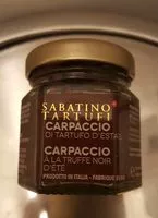 Sucre et nutriments contenus dans Sabatino tartufi