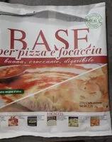 Amount of sugar in Base per pizza focaccia senza glutine e lattosio