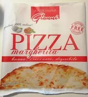 Amount of sugar in Pizza Margherita
