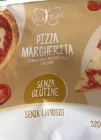Amount of sugar in Pizza margherita