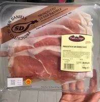 Sokerin määrä sisällä Prosciutto san daniele