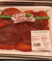 Amount of sugar in Bresaola punta d'anca