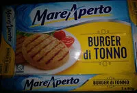Sokerin määrä sisällä Burger di tonno