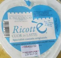 Amount of sugar in Ricotta Ricotte Cuor di latte