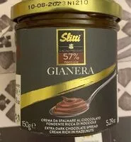 含糖量 Gianera, Crema da spalmare Al cioccolato e nocciole