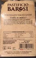 Количество сахара в Tortelloni valtellinesi