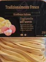 Количество сахара в Tagliatelles all'uovo