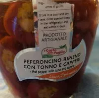 Zuckermenge drin Peperoncino ripieno con tonno e capperi