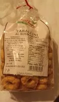 Zuckermenge drin Tarallini al rosmarino