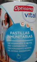 入っている砂糖の量 Pastillas inmunitarias